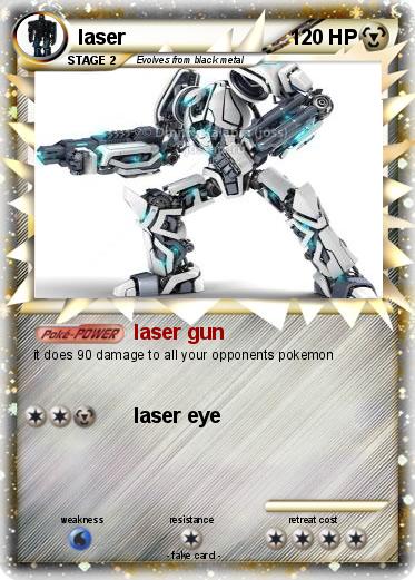 Pokemon laser