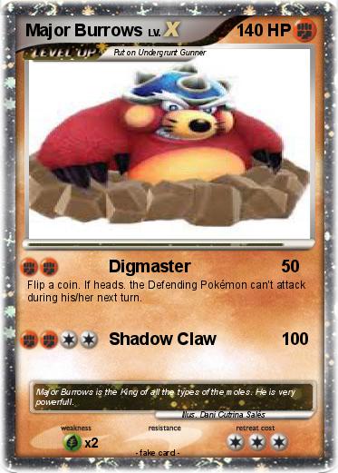 Pokemon Major Burrows