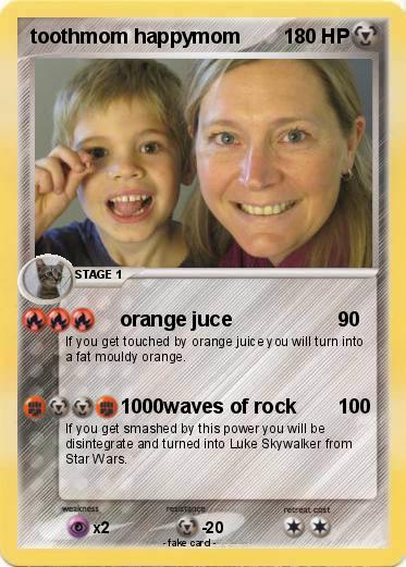 Pokemon toothmom happymom