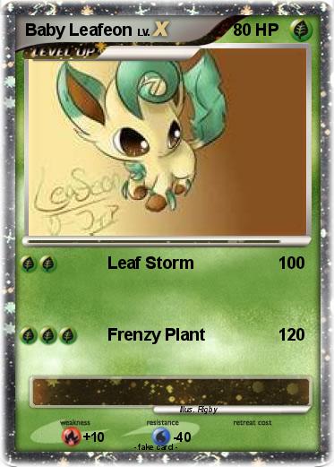 Pokemon Baby Leafeon