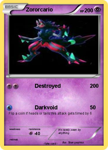 Pokemon Zororcario