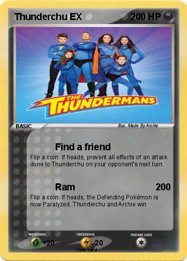 Pokemon Thunderchu EX