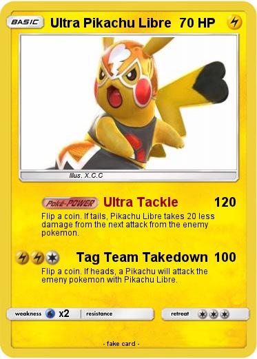 Pokemon Ultra Pikachu Libre