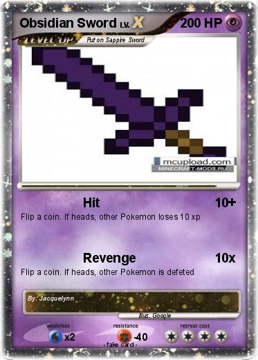 Pokemon Obsidian Sword
