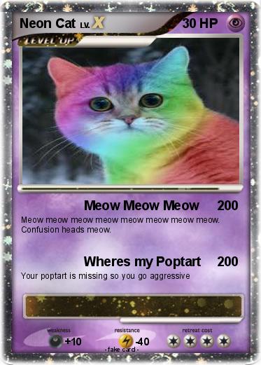 Pokemon Neon Cat