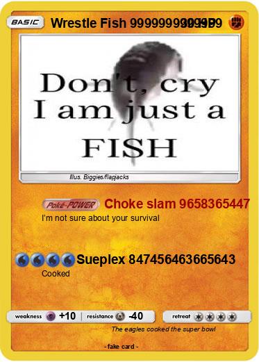 Pokemon Wrestle Fish 9999999999999
