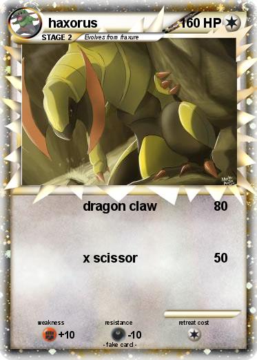 Pokemon haxorus