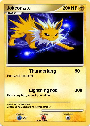 Pokemon Jolteon