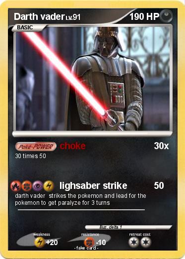 Pokemon Darth vader