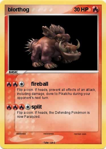 Pokemon blorthog