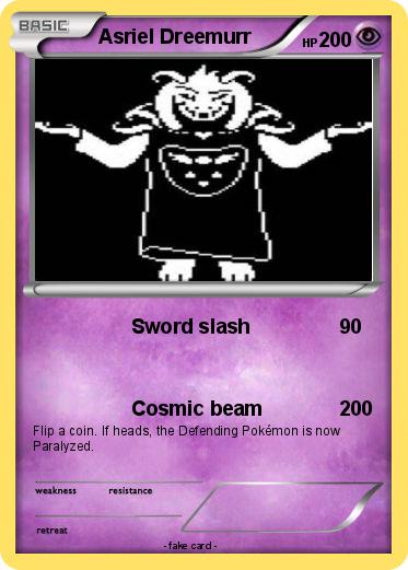 Pokemon Asriel Dreemurr