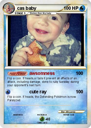Pokemon cas baby
