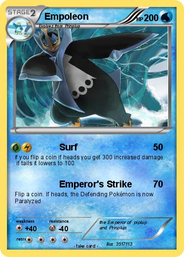 Pokemon Empoleon