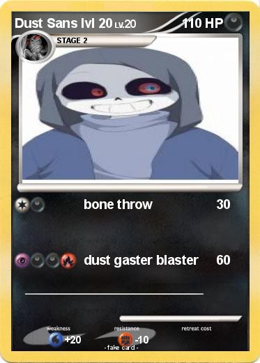 Pokemon Dust Sans lvl 20