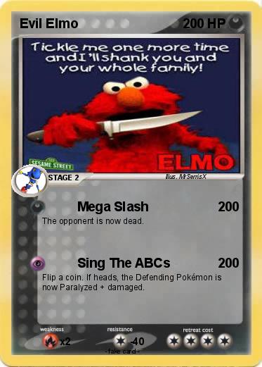 Pokemon Evil Elmo