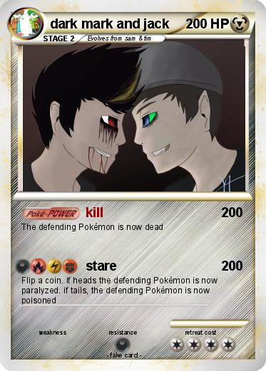 Pokemon dark mark and jack