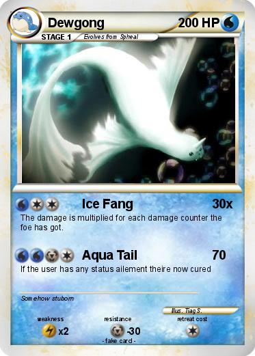 Pokemon Dewgong
