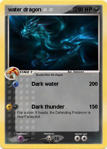 Pokemon water dragon