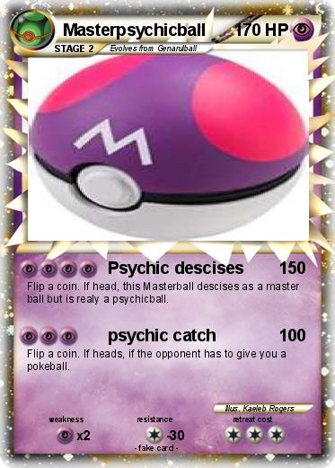Pokemon Masterpsychicball