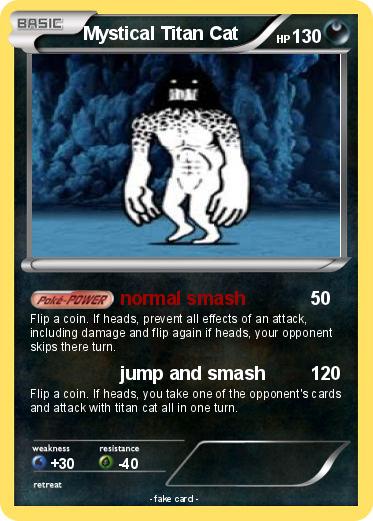 Pokemon Mystical Titan Cat