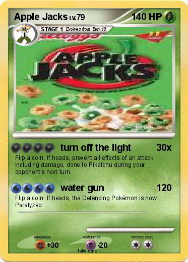 Pokemon Apple Jacks