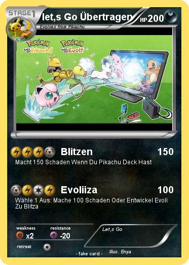 Pokemon let,s Go Übertragen