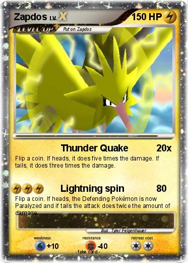Pokemon Zapdos