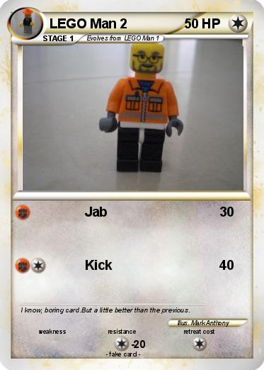 Pokemon LEGO Man 2