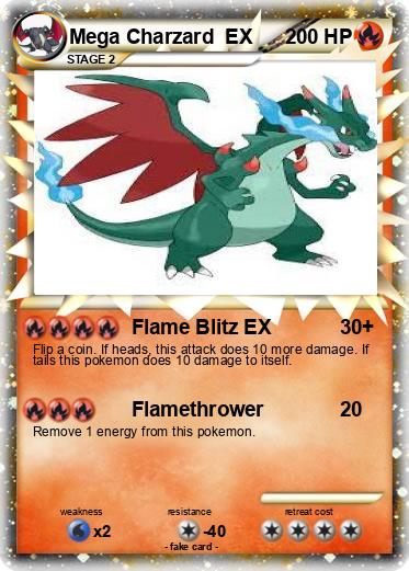 Pokemon Mega Charzard  EX