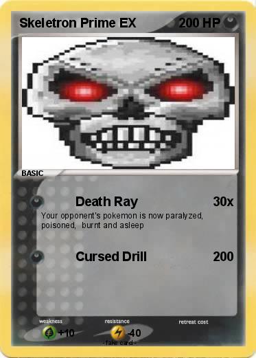 Pokemon Skeletron Prime EX