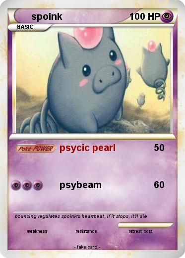 Pokemon spoink