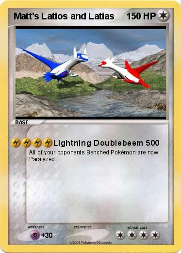 Pokemon Matt's Latios and Latias