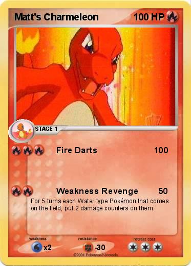 Pokemon Matt's Charmeleon