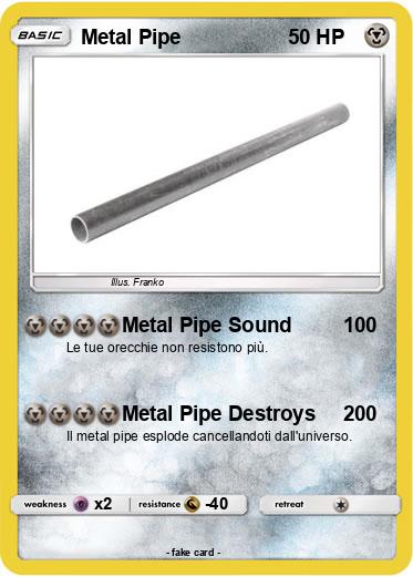Pokemon Metal Pipe
