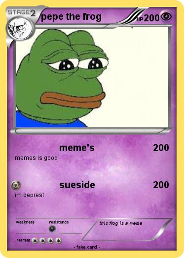 Pokemon pepe the frog