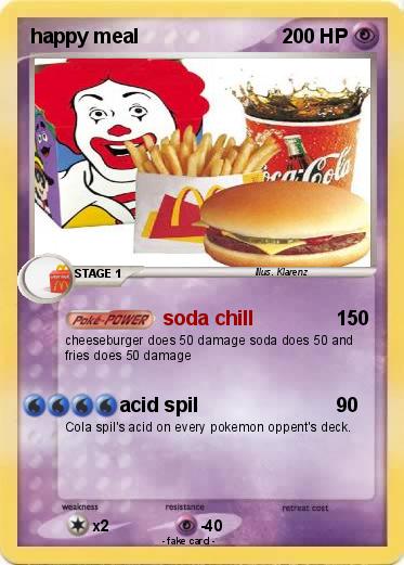 Pokemon happy meal