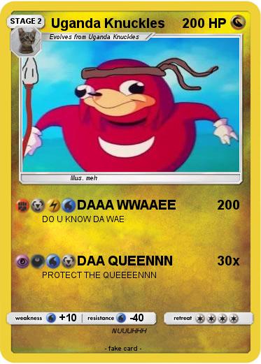 Pokemon Uganda Knuckles