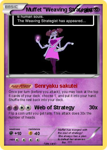 Pokemon Muffet "Weaving Strategist"