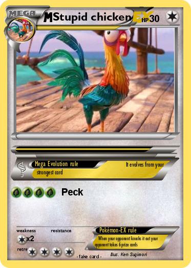 Pokemon Stupid chicken