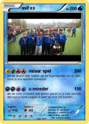 Pokemon asif ex