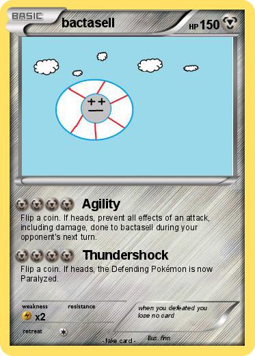 Pokemon bactasell
