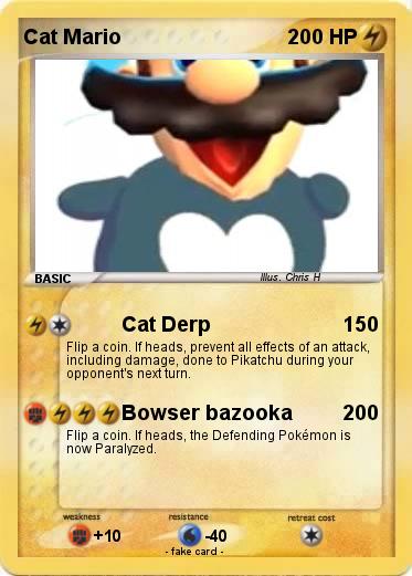 Pokemon Cat Mario