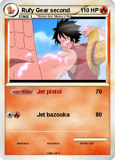 Pokemon Rufy Gear second