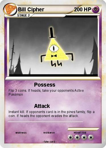 Pokemon Bill Cipher