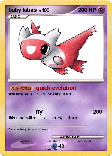 Pokemon baby latias