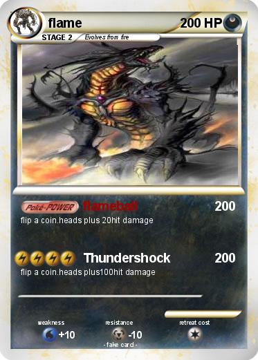 Pokemon flame