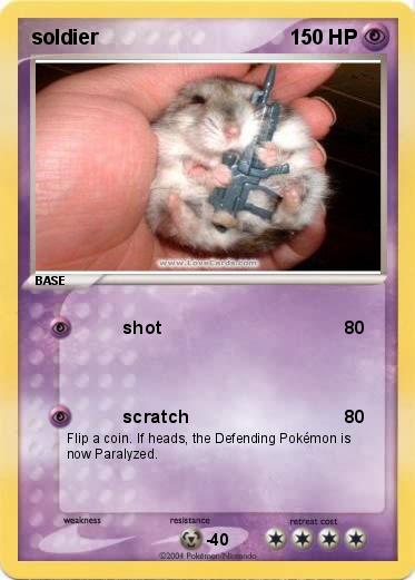 Pokemon soldier