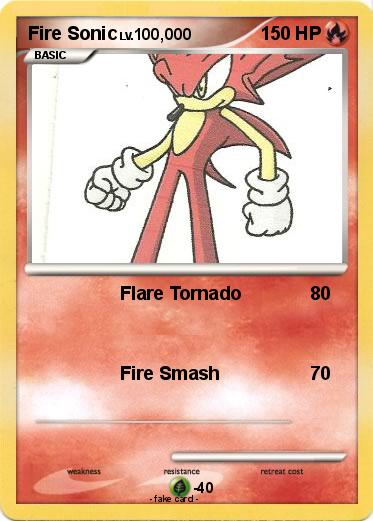 Pokemon Fire Sonic