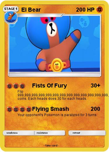 Pokemon El Bear