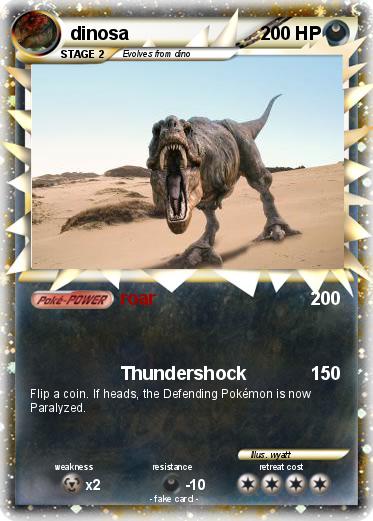 Pokemon dinosa